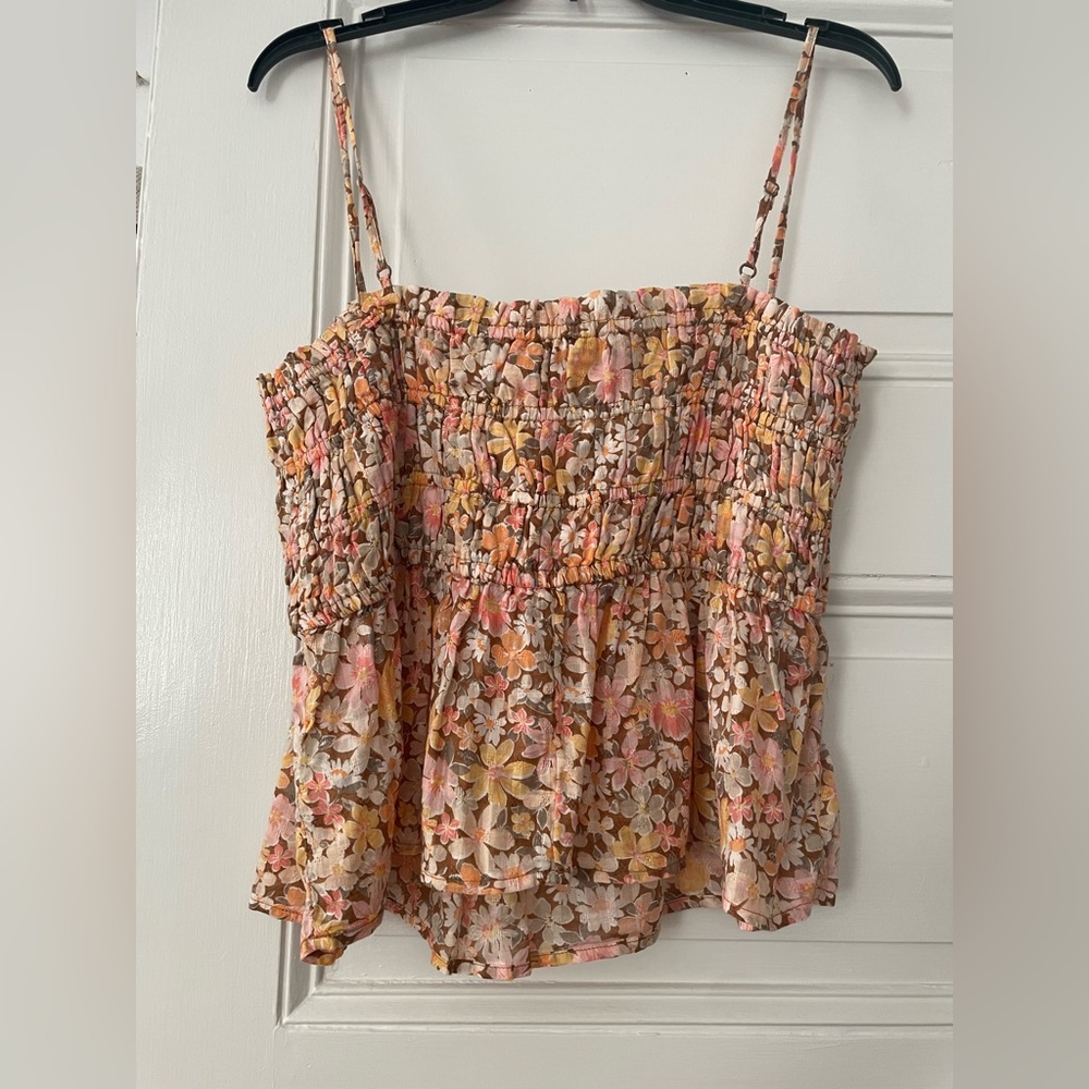 American Eagle floral tank top